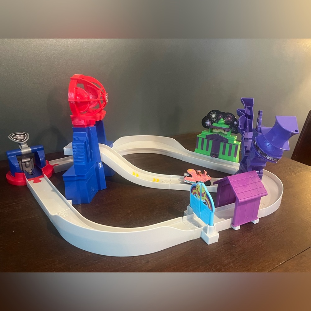 Paw Patrol True Metal Total City Rescue Movie Track Toy Set